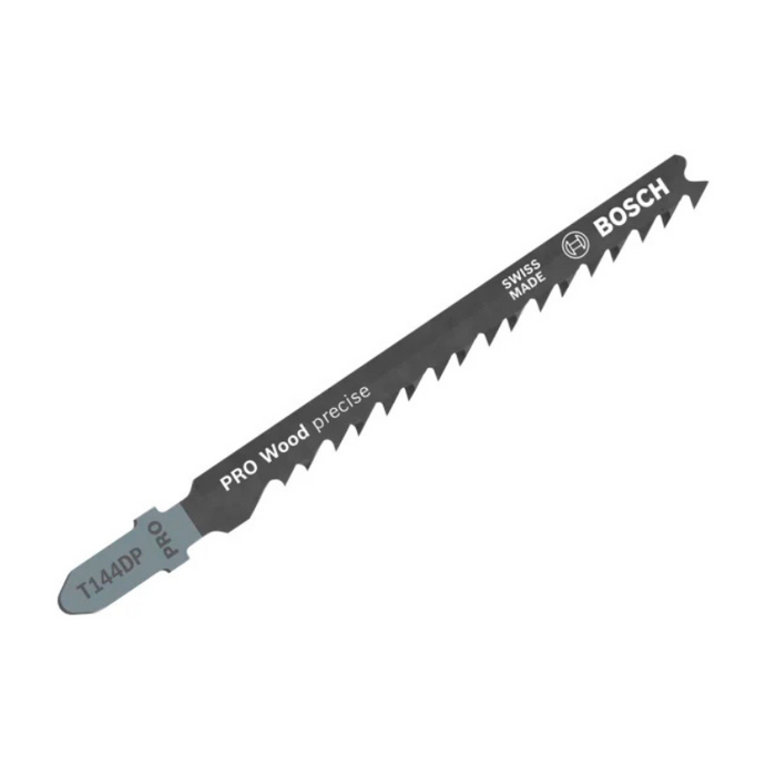 Bosch PRO Wood precise T144DP Jigsaw Blade 100mm Pack of 5