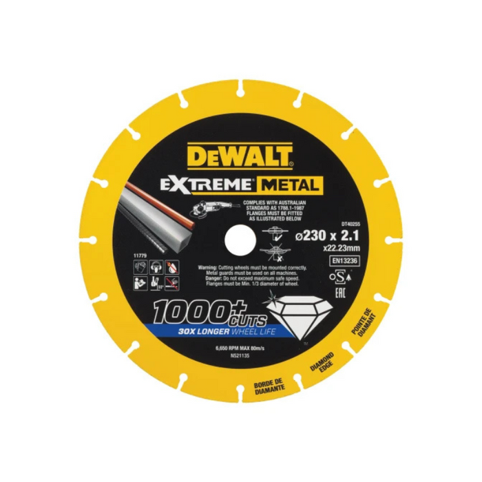 Extreme Metal Cut Off Saw Blade 230 x 22.23 x 2.10mm
