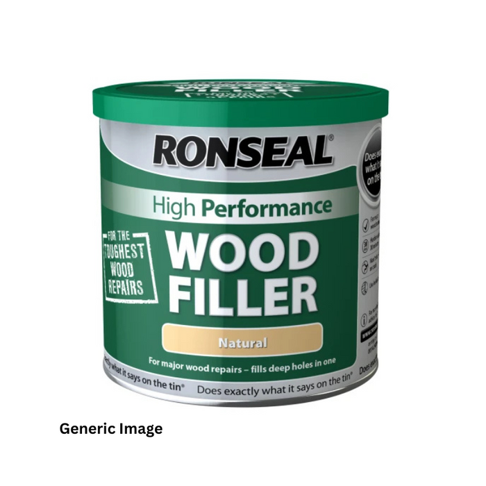 High-Performance Wood Filler White 550g