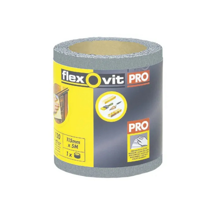 High Performance Finishing Sanding Roll 115mm x 5m 240G