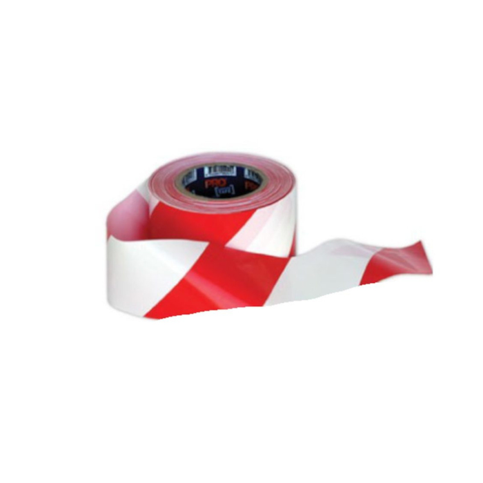 Barrier Tape Red/White - 70mm x 500m