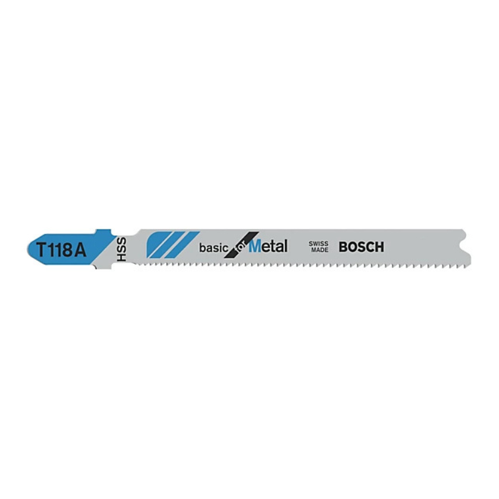 Bosch T 118 A Basic for Metal Jigsaw Blade 92mm Pack of 5 BPAT118A