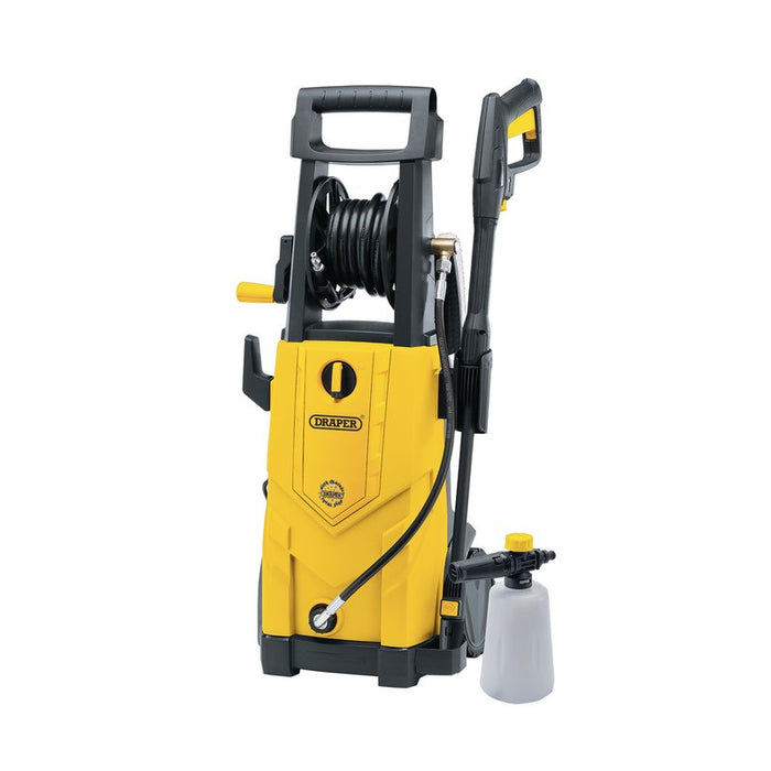 Draper 230V Pressure Washer, 2200W, 165Bar, Yellow 03096