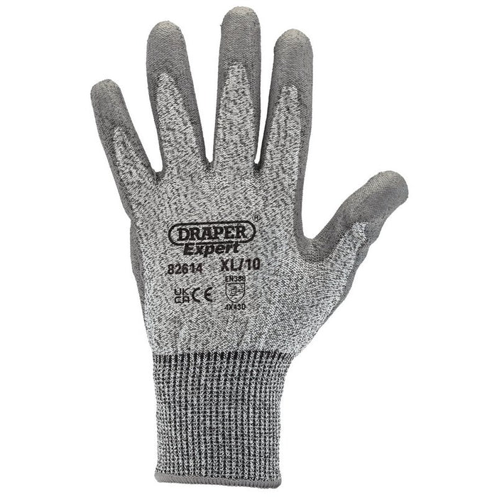 Draper Expert Level 5 Cut Resistant Gloves,Extra Large 82614