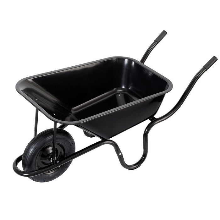 Draper Metal Tray Contractors Wheelbarrow, 85L 82755