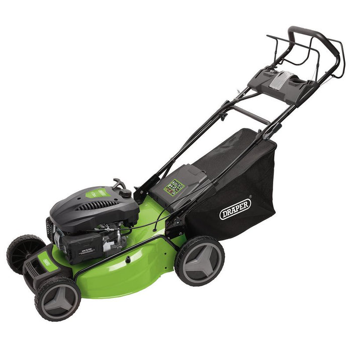 Draper Self-Propelled Petrol Lawn Mower, 530mm, 173cc/4.4HP 08674