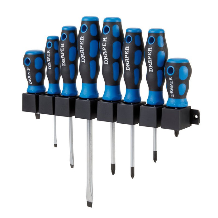 Draper Soft Grip Screwdriver Set (8 piece) 48933