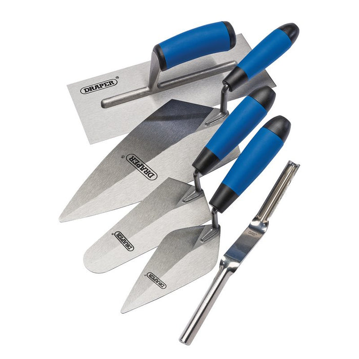 Draper Soft Grip Trowel Set (5pcs) 70372