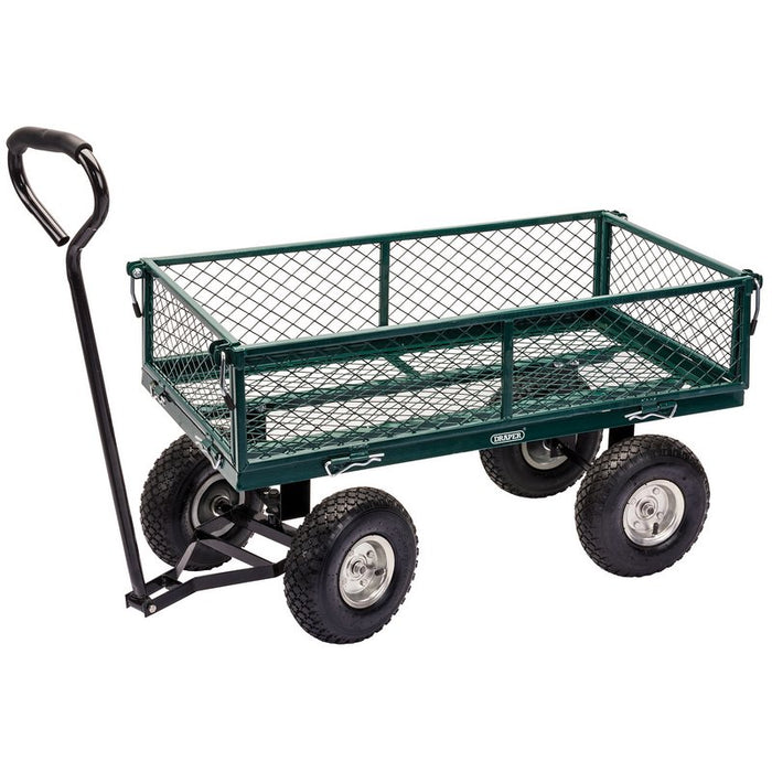 Draper Steel Mesh Garden Trolley Cart 58552