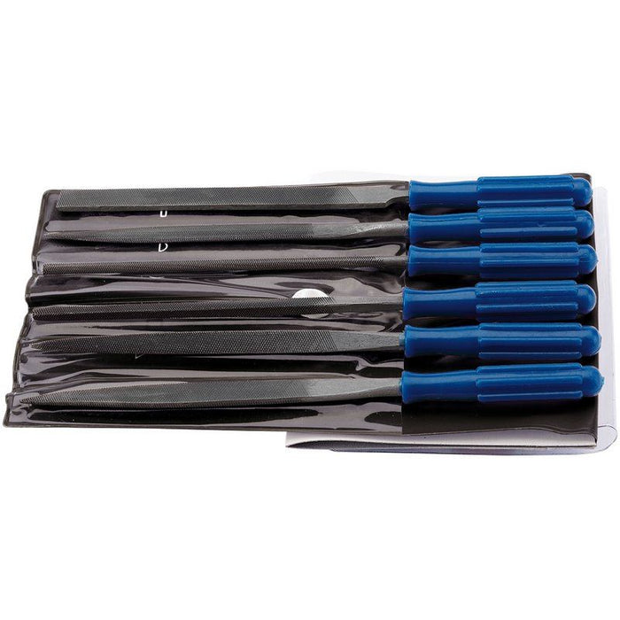 Draper Warding File Set With Handles, 100mm (6 piece) 14185