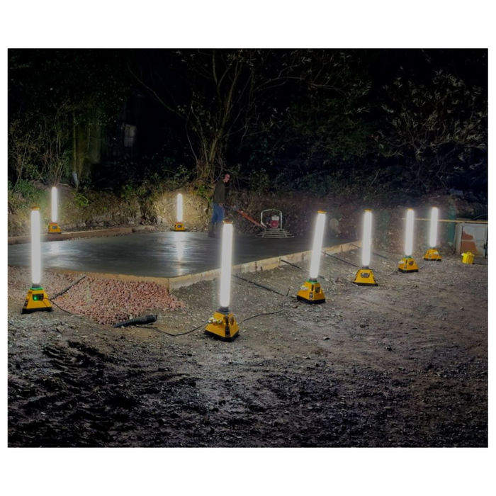 Elite Delta Battery Rechargeable LED Uplight 36 Watt 3600 Lumens DL36R
