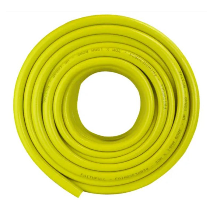 Faithfull Heavy-Duty Reinforced Builder's Hose 30m 19mm (3/4in) Diameter FAIHOSE30B34