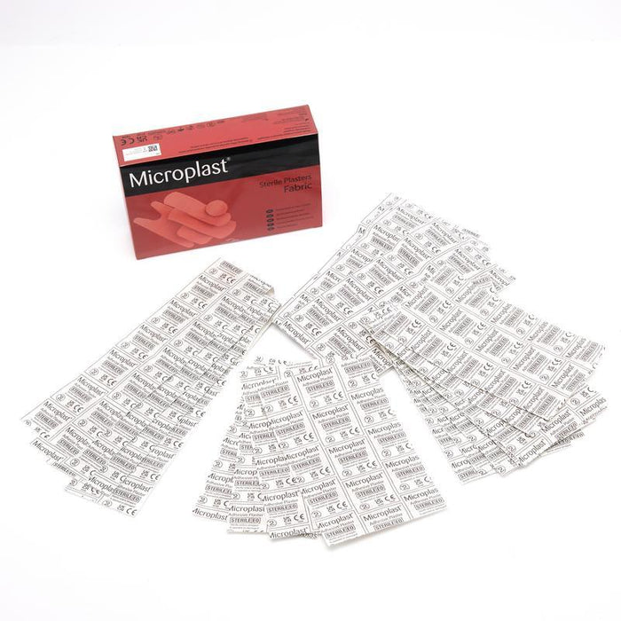 Microplast Assorted Fabric Plasters (Box 100)