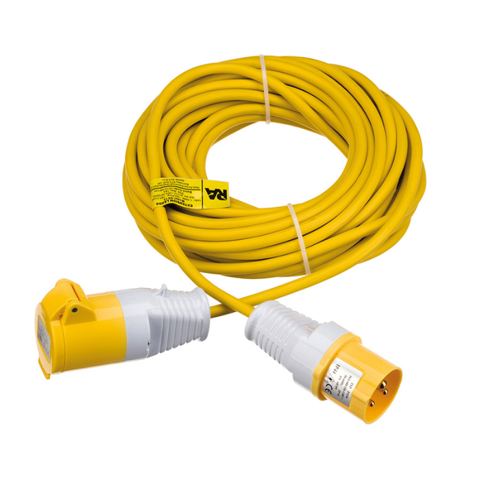 Red Arrow 110V Extension Cable 14m – 3 x 1.5mm  SE15