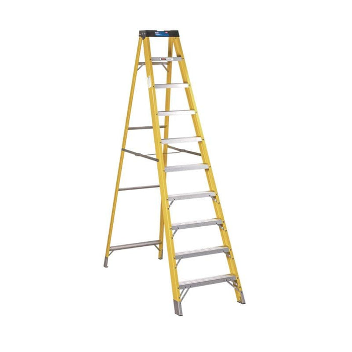 Sealey Fibreglass Step Ladder 9-Tread BS EN 131 FSL10