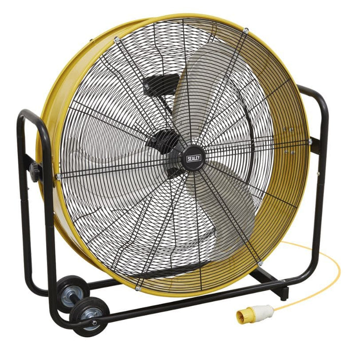 Sealey Industrial High Velocity Drum Fan 30" 110V HVD30110V