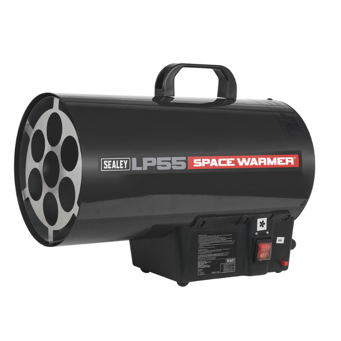 Sealey Space Warmer® Propane Heater 54,500Btu/hr(16kW) LP55