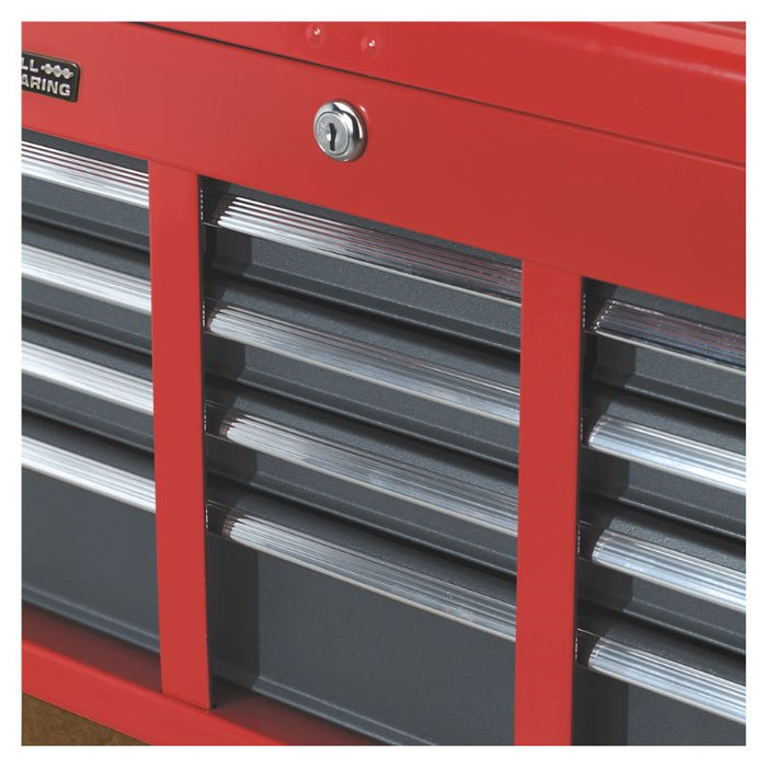 Sealey Topchest Tool Chest 6 Drawer with Ball-Bearing Slides Red/Grey AP2201BB