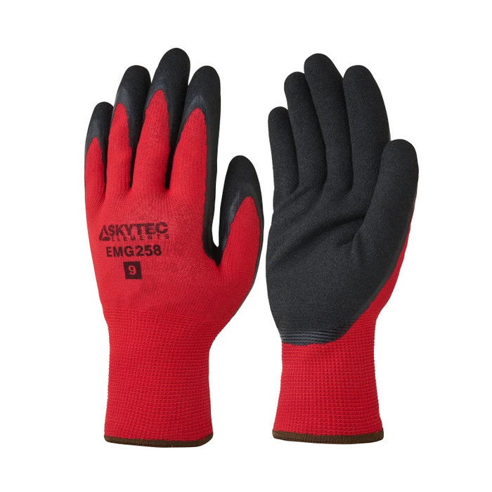 Skytec Elements EMG258 Multi Purpose Polyester Double Dipped Nitrile Palm Coated