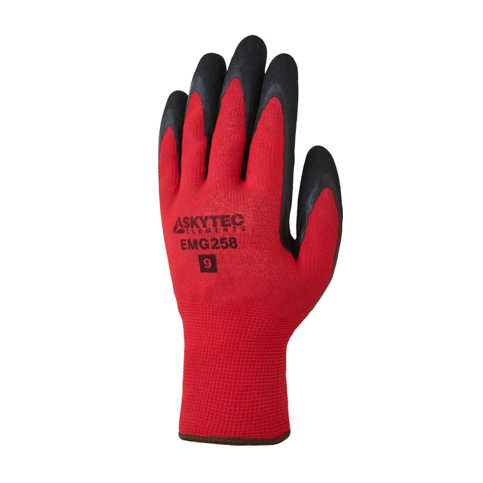 Skytec Elements EMG258 Multi Purpose Polyester Double Dipped Nitrile Palm Coated