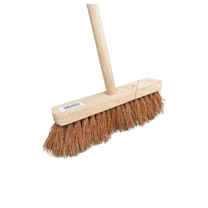 Soft Coco Broom With Handle 12"